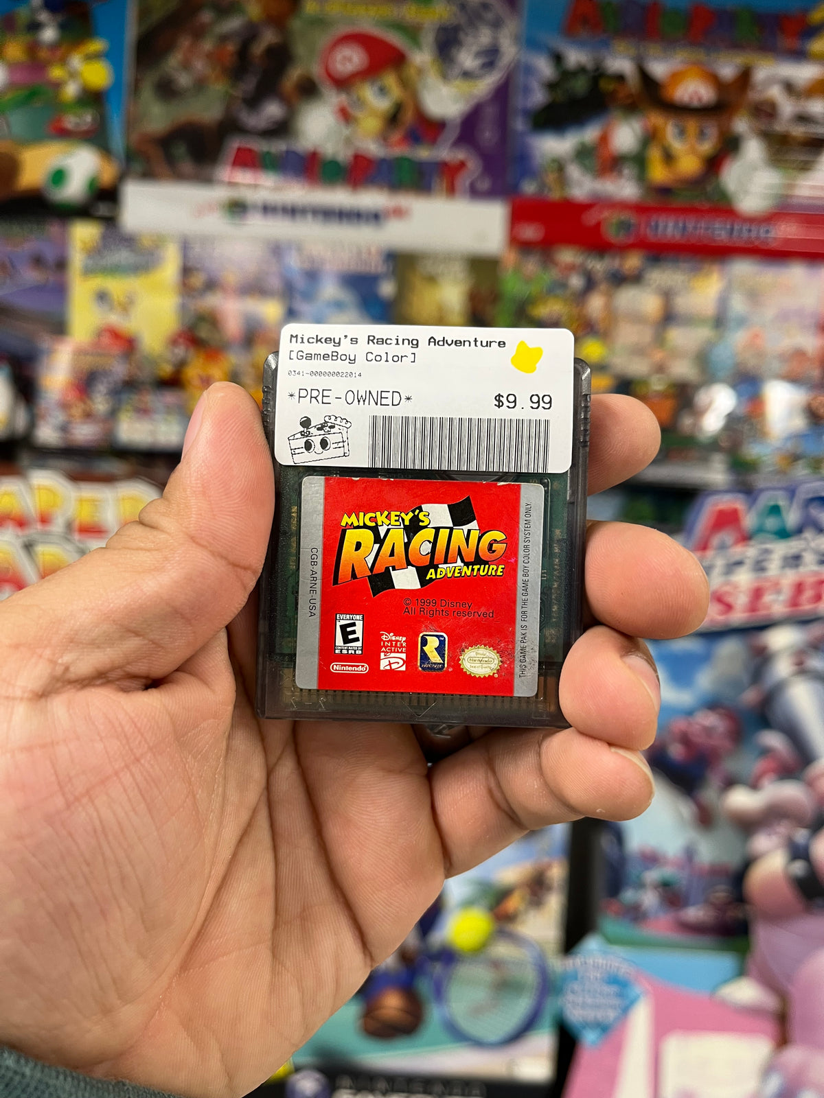 Mickey's Racing Adventure - GBC Loose