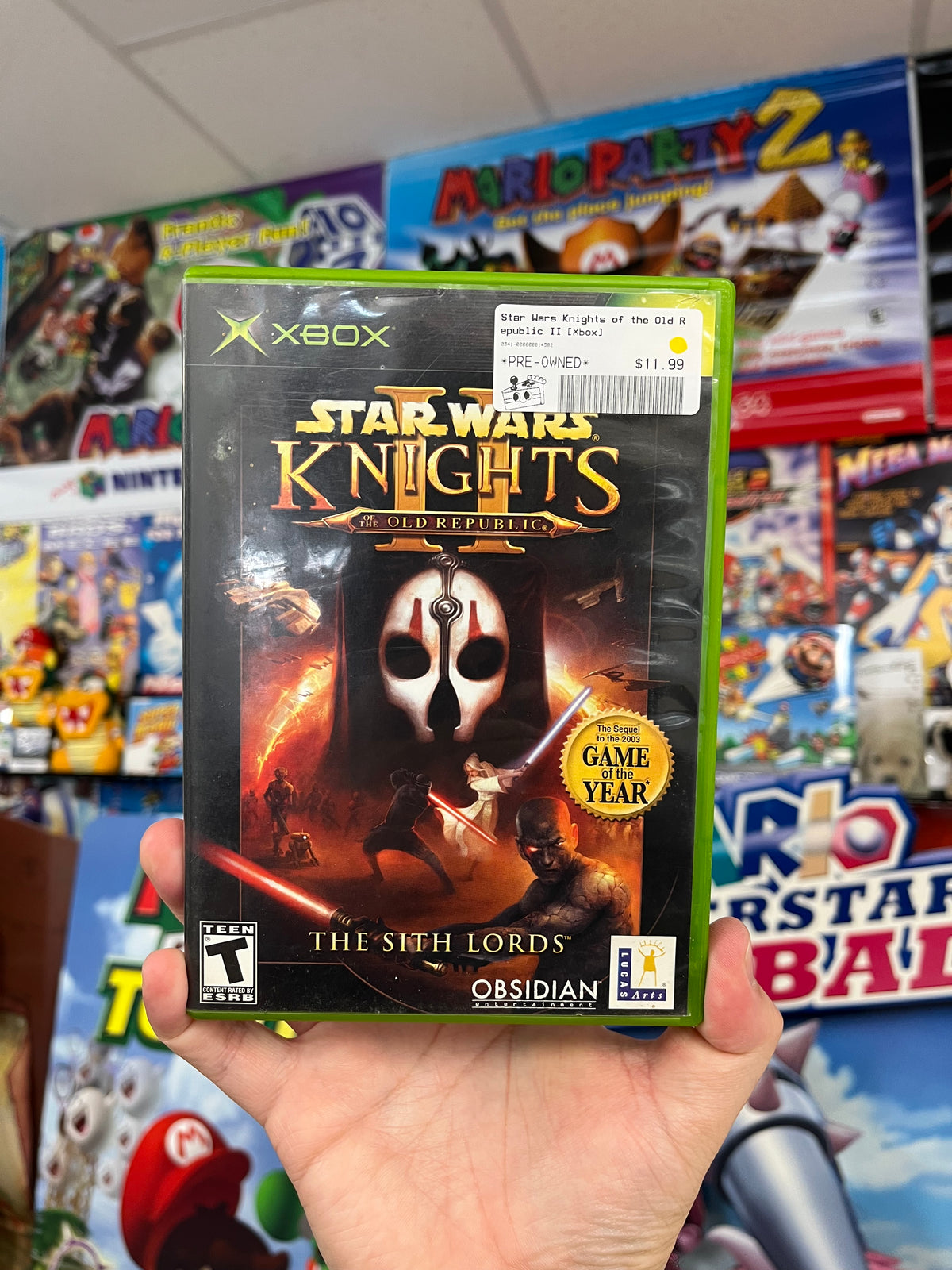Star Wars Knights of the Old Republic II - Xbox Boxed