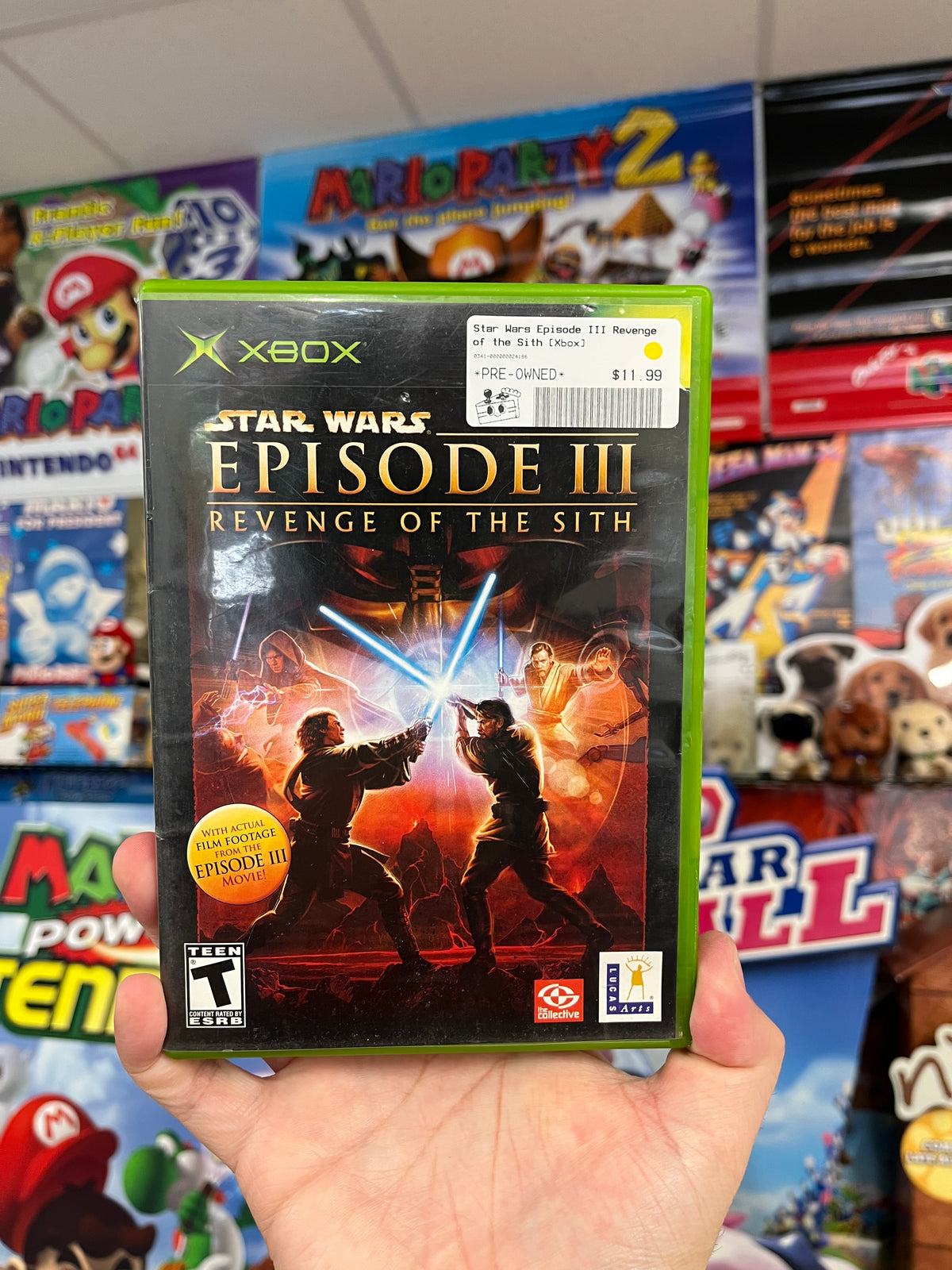 Star Wars Episode III Revenge of the Sith - Xbox CIB