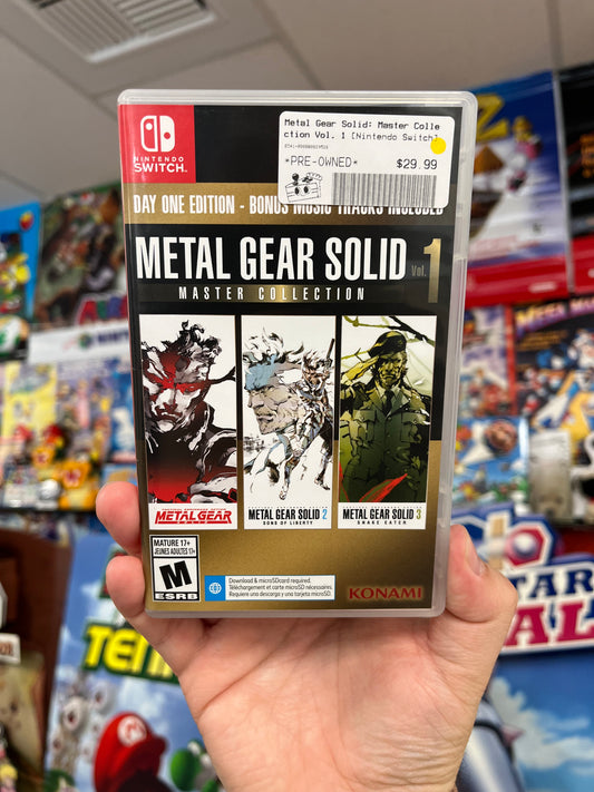 Metal Gear Solid: Master Collection Vol. 1 - Nintendo Switch CIB