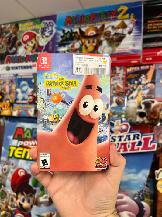 Spongebob Squarepants: The Patrick Star Game - Nintendo Switch CIB