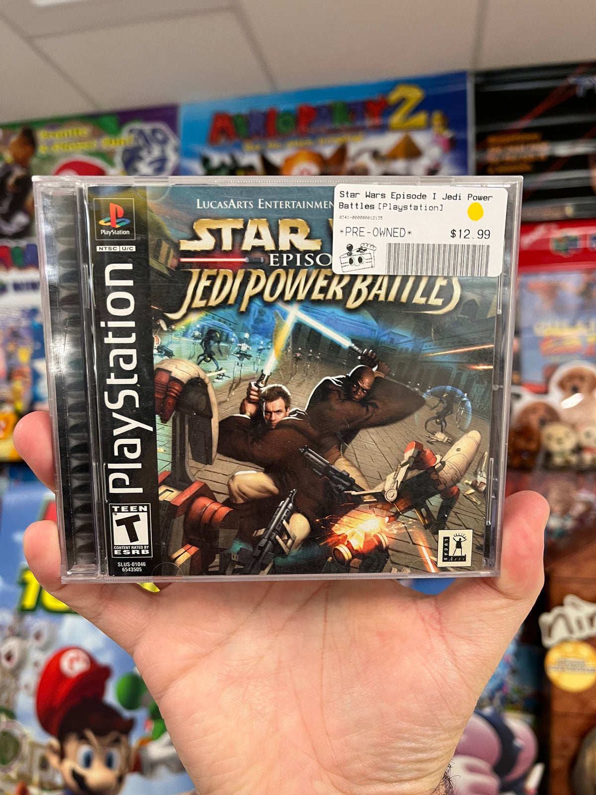 Star Wars Episode I Jedi Power Battles - PS1 CIB