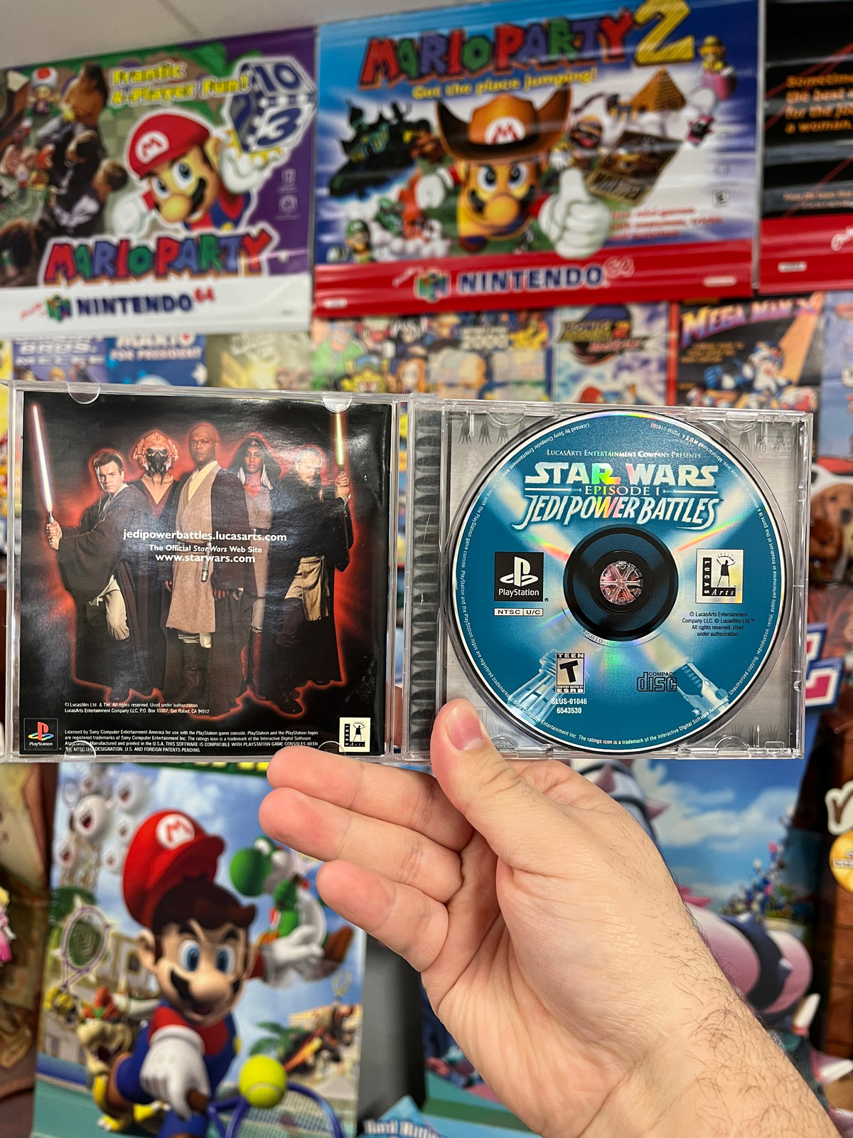 Star Wars Episode I Jedi Power Battles - PS1 CIB