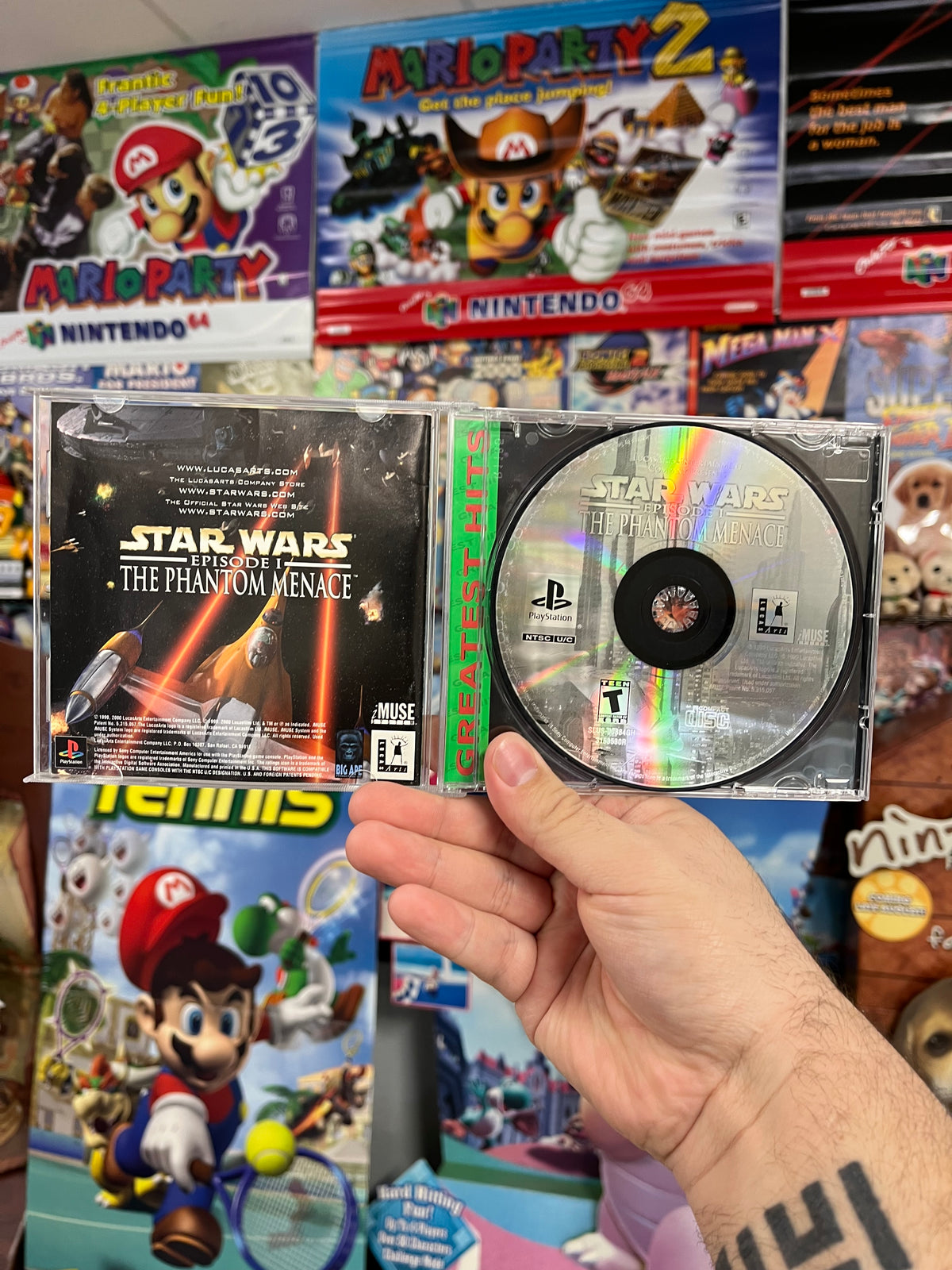 Star Wars Phantom Menace [Greatest Hits] - PS1 CIB