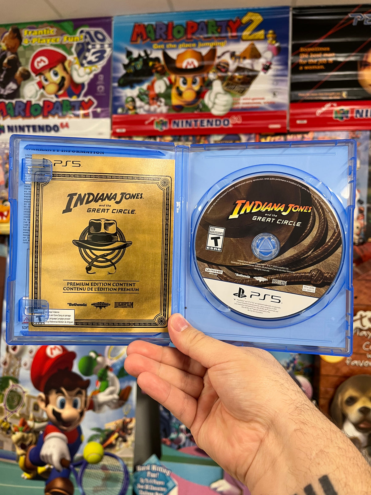Indiana Jones And The Great Circles [Premium Edition] - PS5 CIB