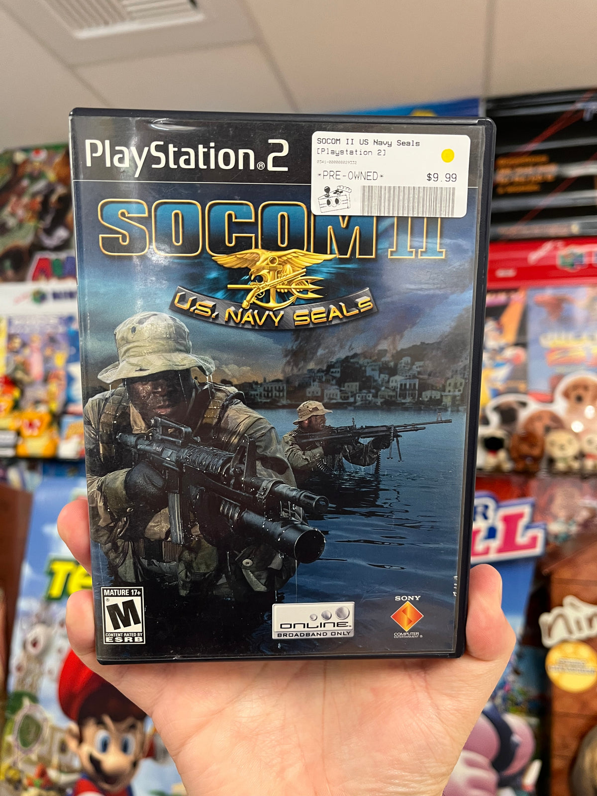 SOCOM II Us Navy Seals - PS2 CIB