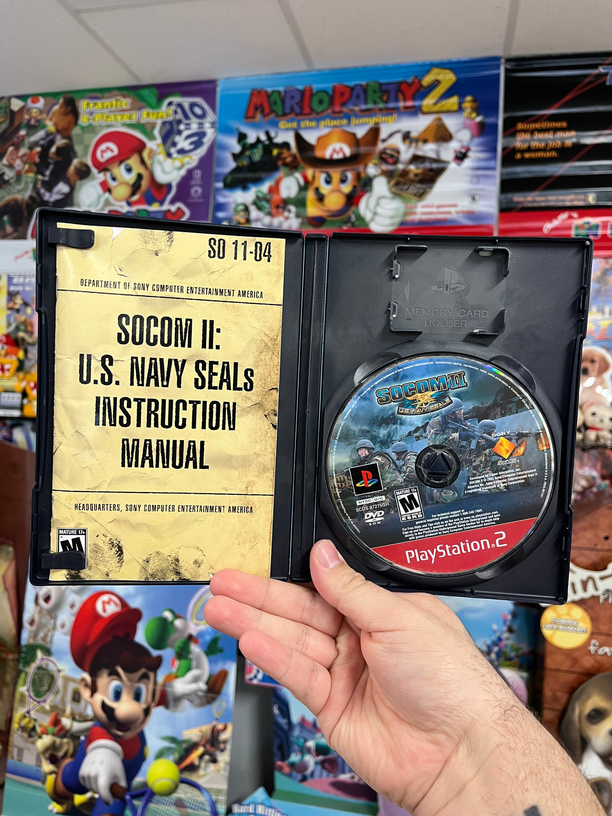SOCOM II Us Navy Seals - PS2 CIB