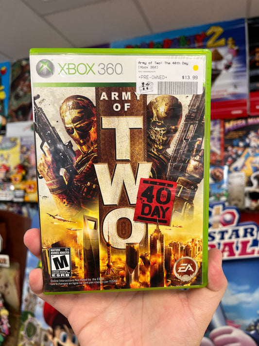 Army of Two: The 40th Day - Xbox 360 CIB