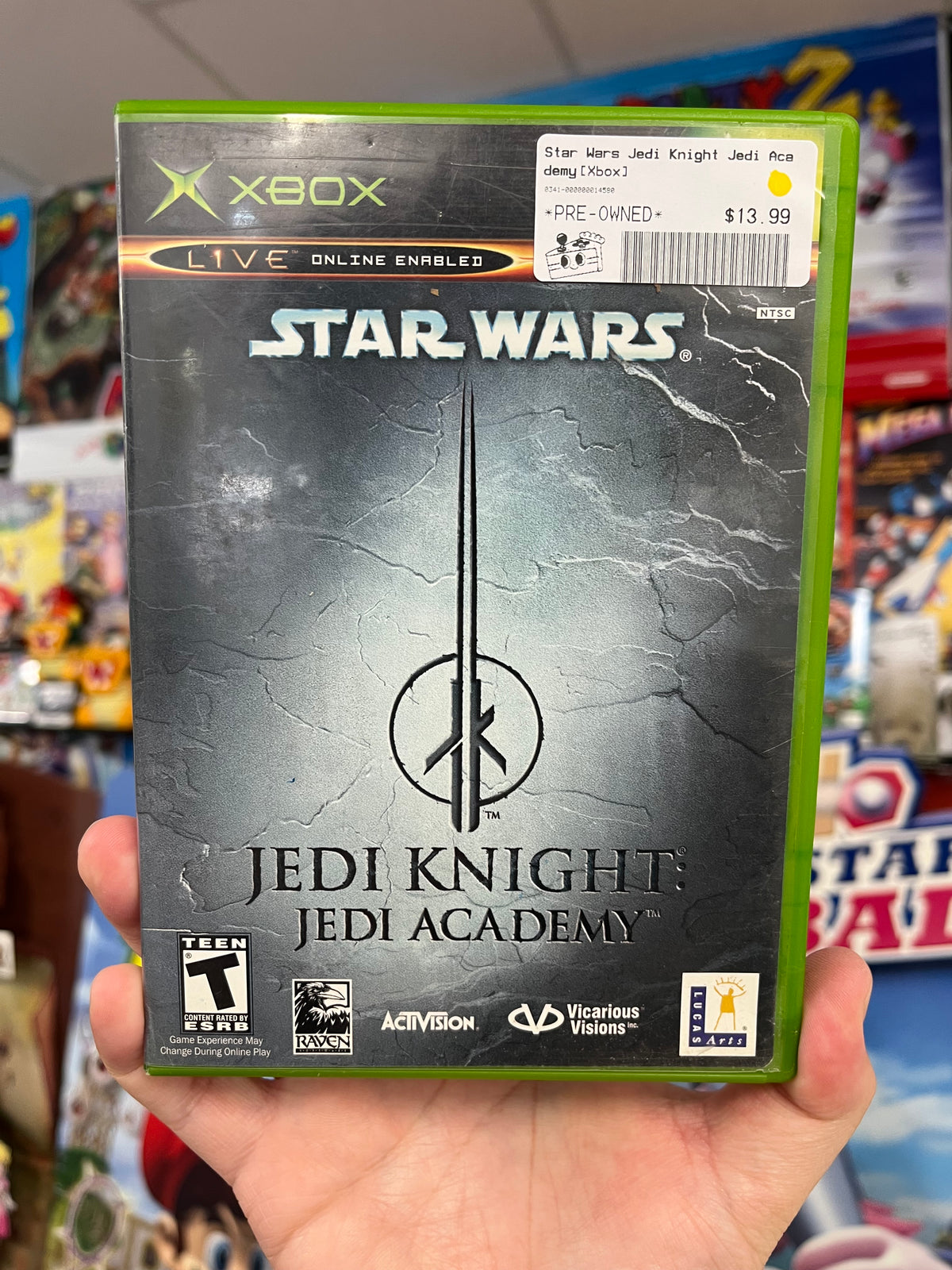 Star Wars Jedi Knight Jedi Academy - Xbox Boxed