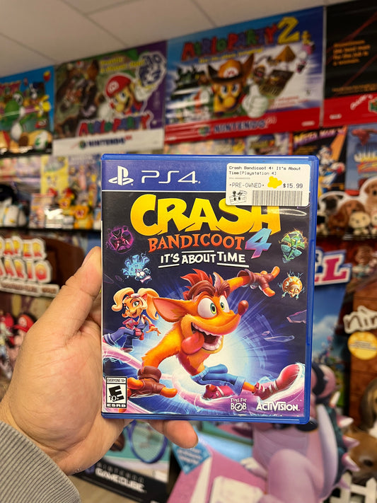 Crash Bandicoot 4: It's About Time - PS4 Boxed