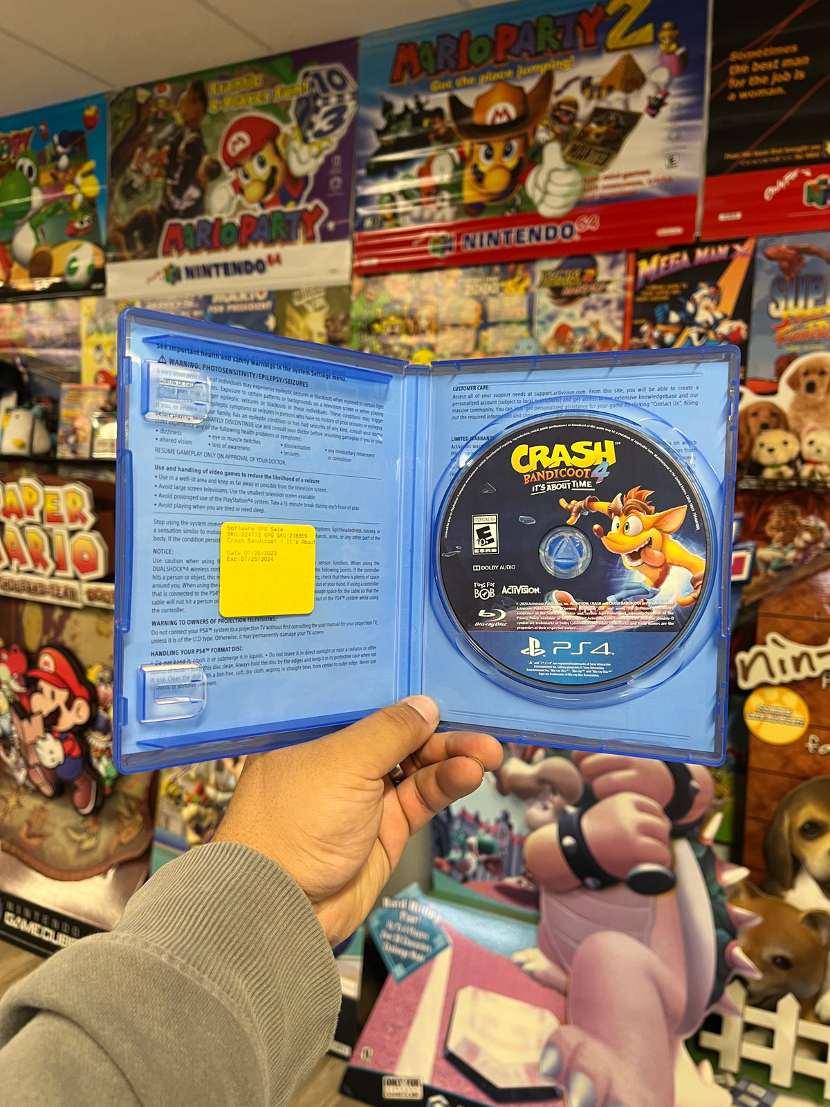 Crash Bandicoot 4: It's About Time - PS4 Boxed