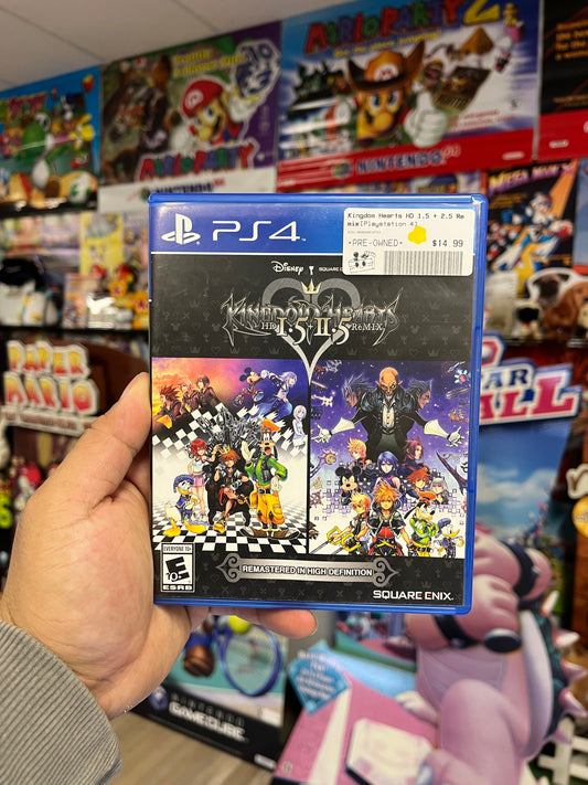 Kingdom Hearts HD 1.5 + 2.5 Remix - PS4 CIB