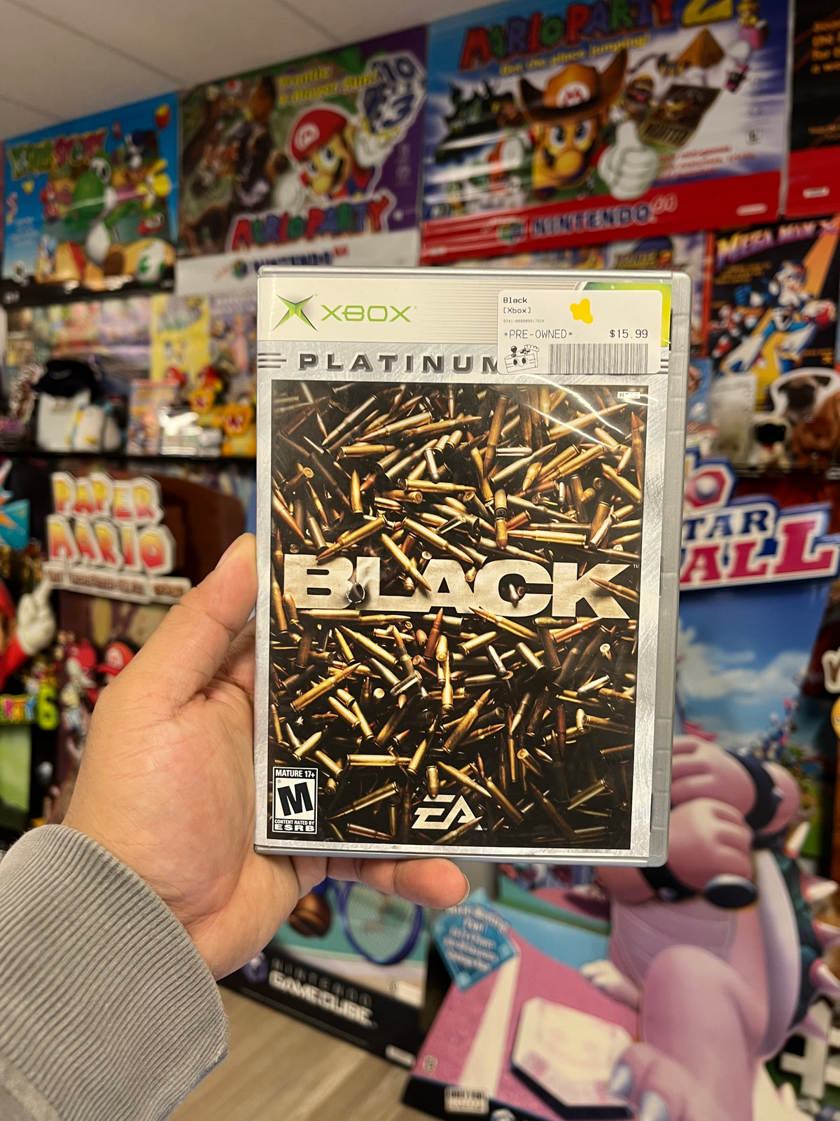 Black - Xbox CIB