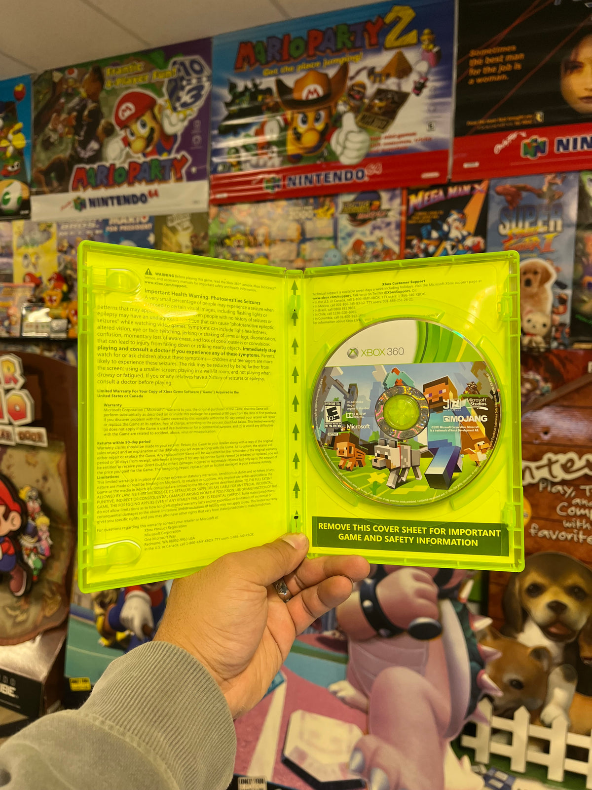 Minecraft - Xbox 360 Boxed