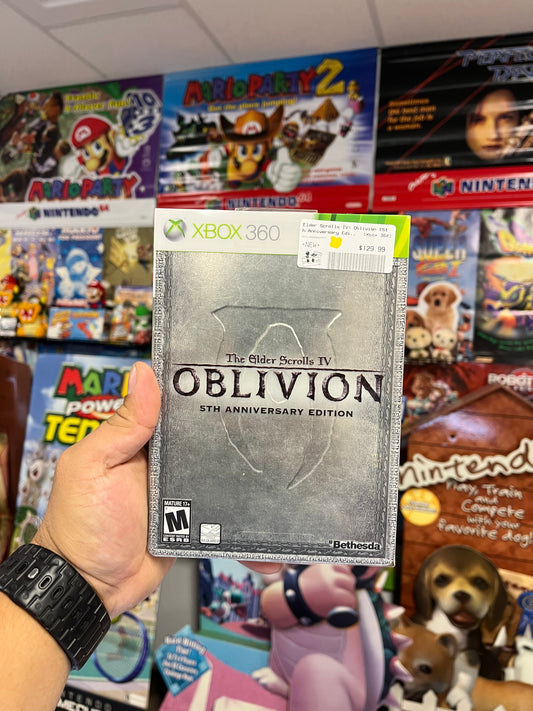 Elder Scrolls IV: Oblivion [5th Anniversary Edition] - Xbox 360 Sealed