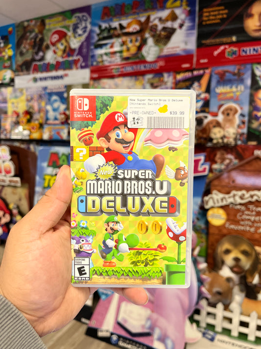 New Super Mario Bros U Deluxe - Nintendo Switch CIB