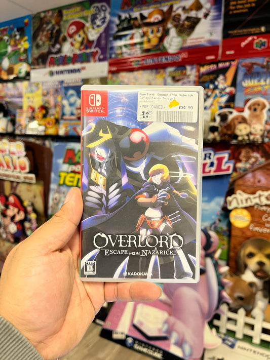 Overlord: Escape from Nazarick - JP Nintendo Switch CIB
