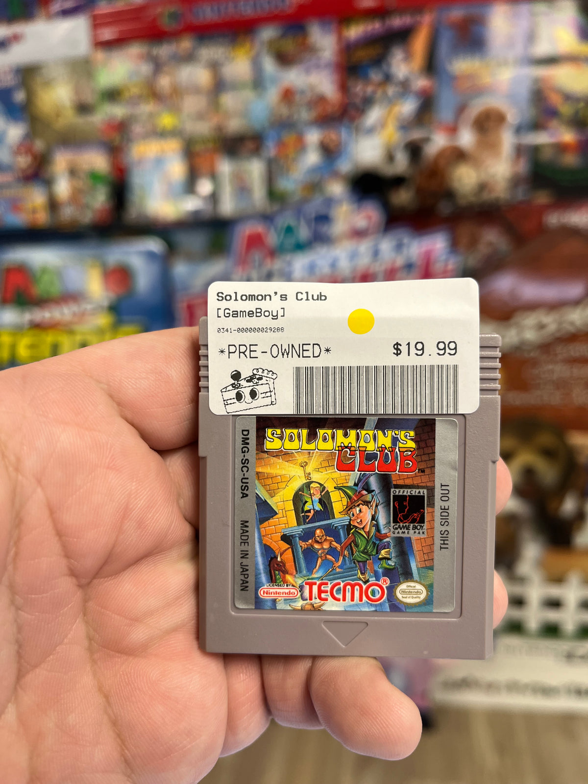 Soloman's Club - GameBoy Loose