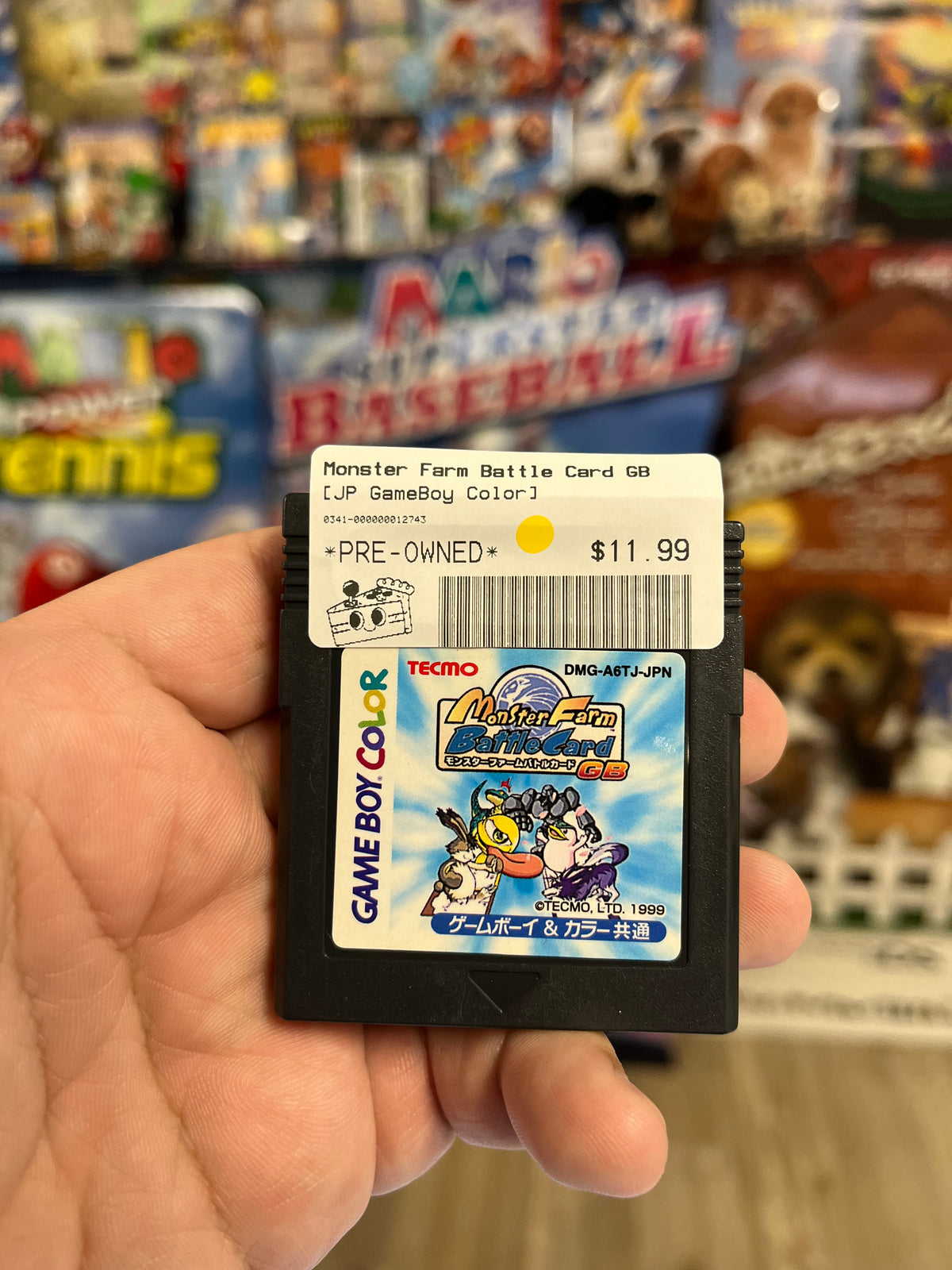 Monster Farm Battle Card GB - JP GBC Loose