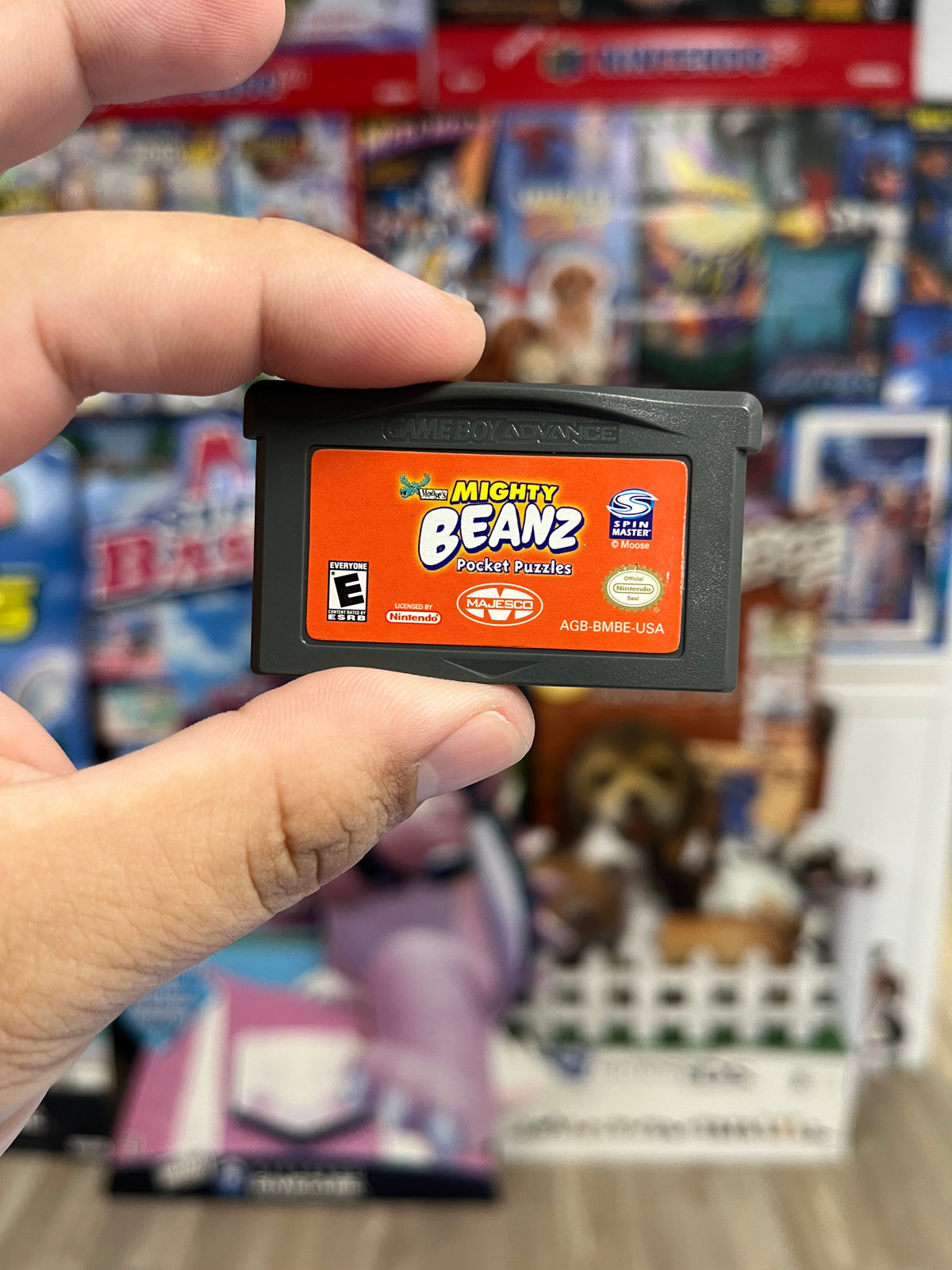 Mighty Beanz Pocket Puzzles - GBA Loose