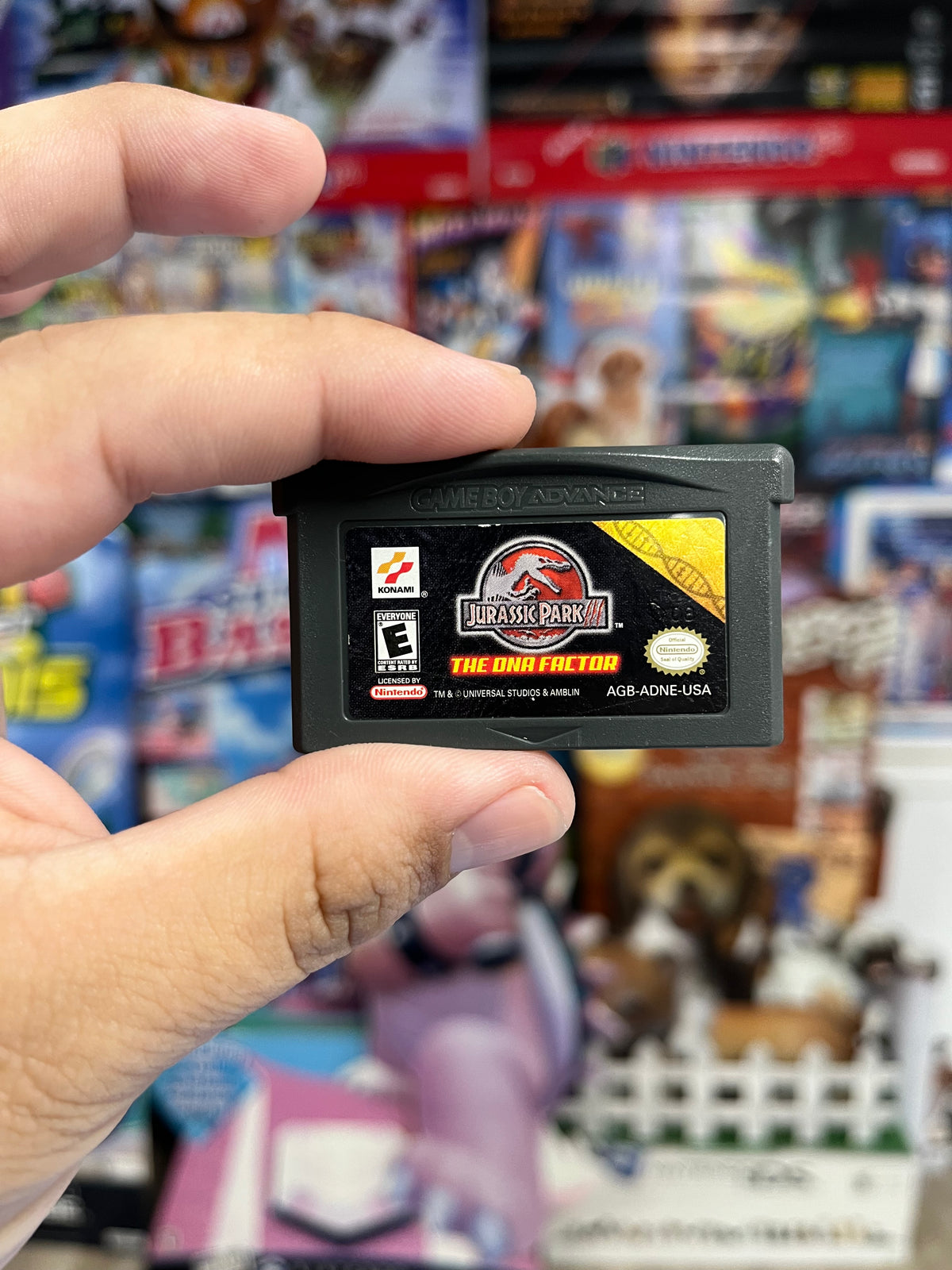 Jurassic Park III DNA Factor - GBA Loose