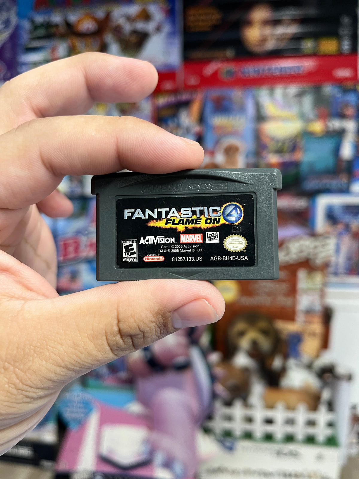 Fantastic 4 Flame On - GBA Loose