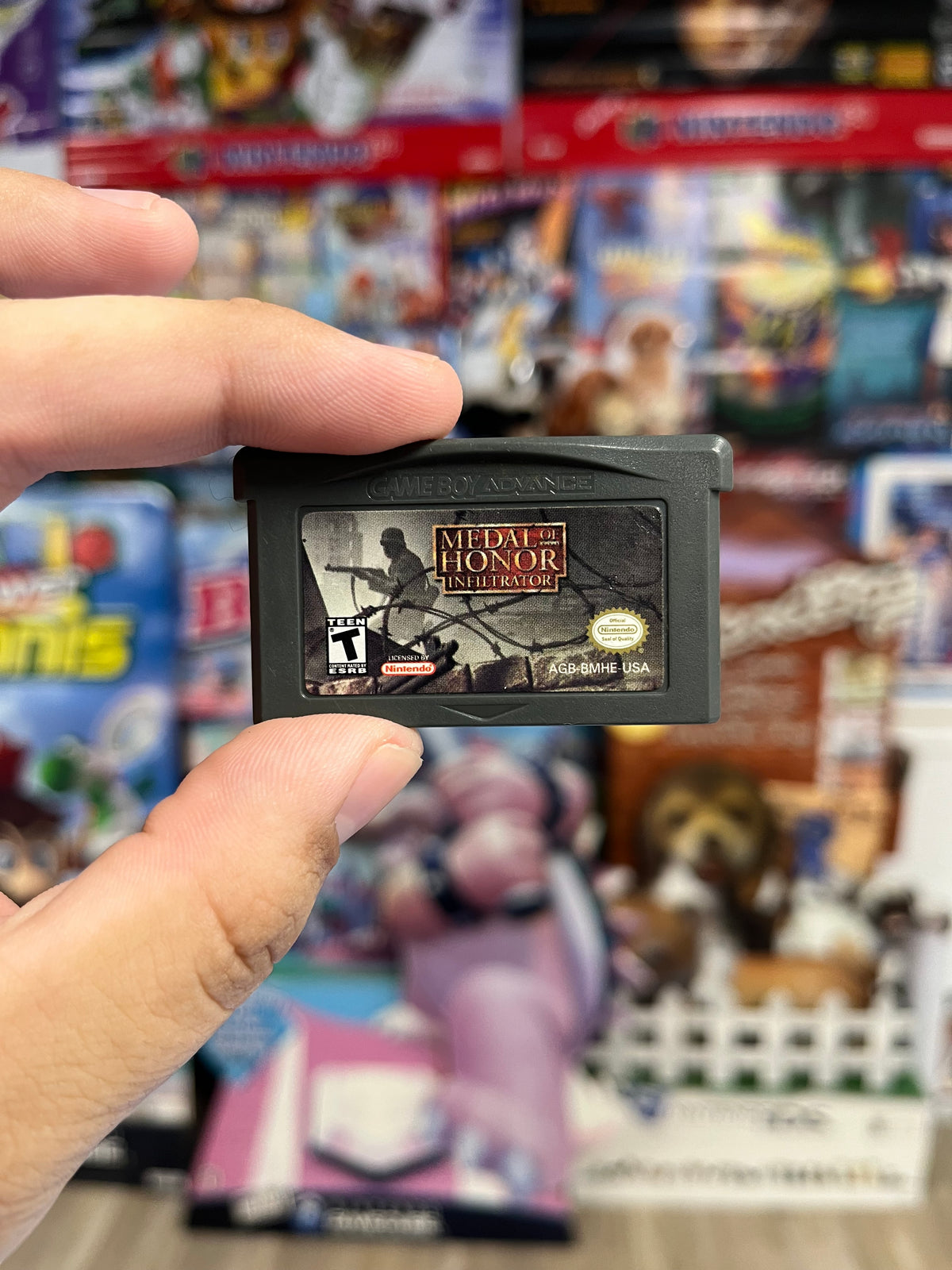 Medal of Honor Infiltrator - GBA Loose – CakeHoarder Games