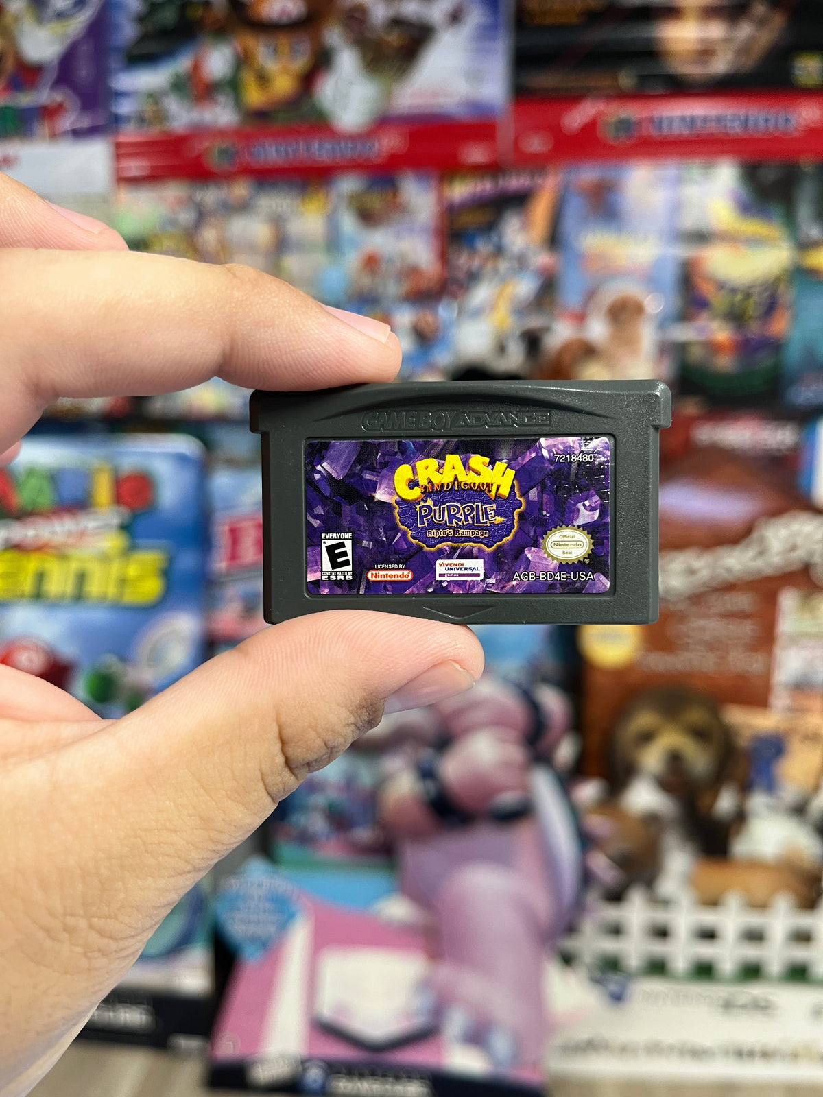 Crash Bandicoot Purple - GBA Loose