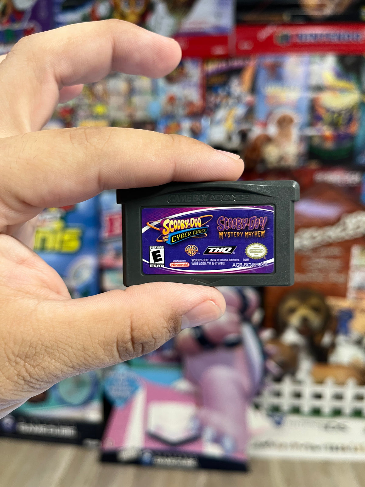 Scooby Doo Cyber Chase & Mystery Mayhem - GBA Loose