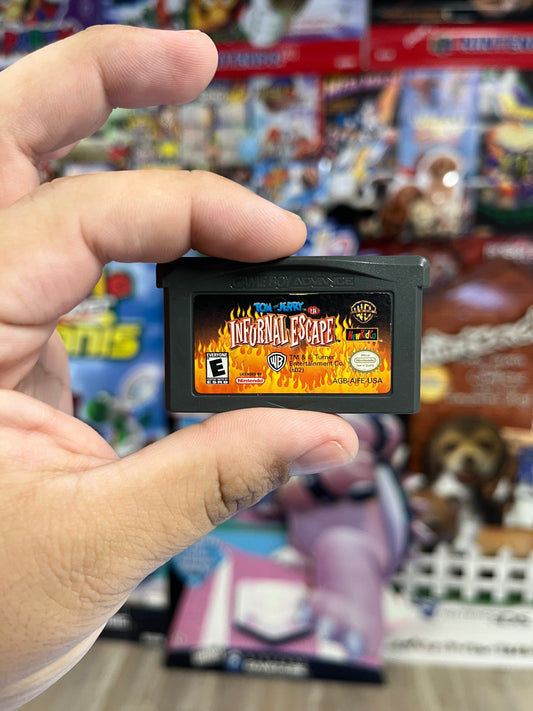 Tom and Jerry in Infurnal Escape - GBA Loose