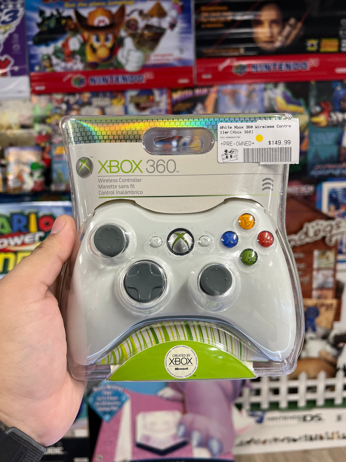 White Xbox 360 Wireless Controller – CakeHoarder Games