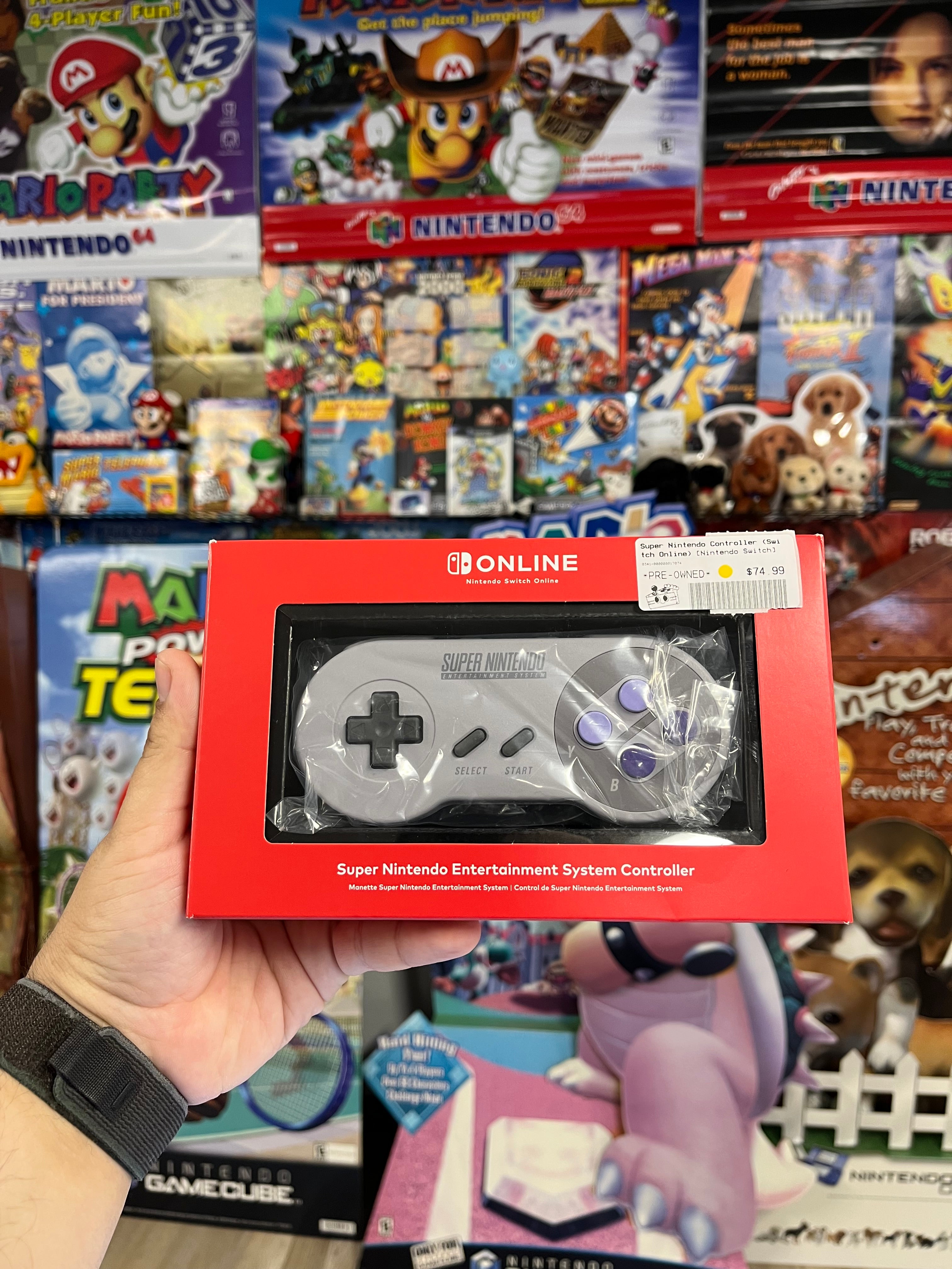 SNES Controller for Switch Online – CakeHoarder Games