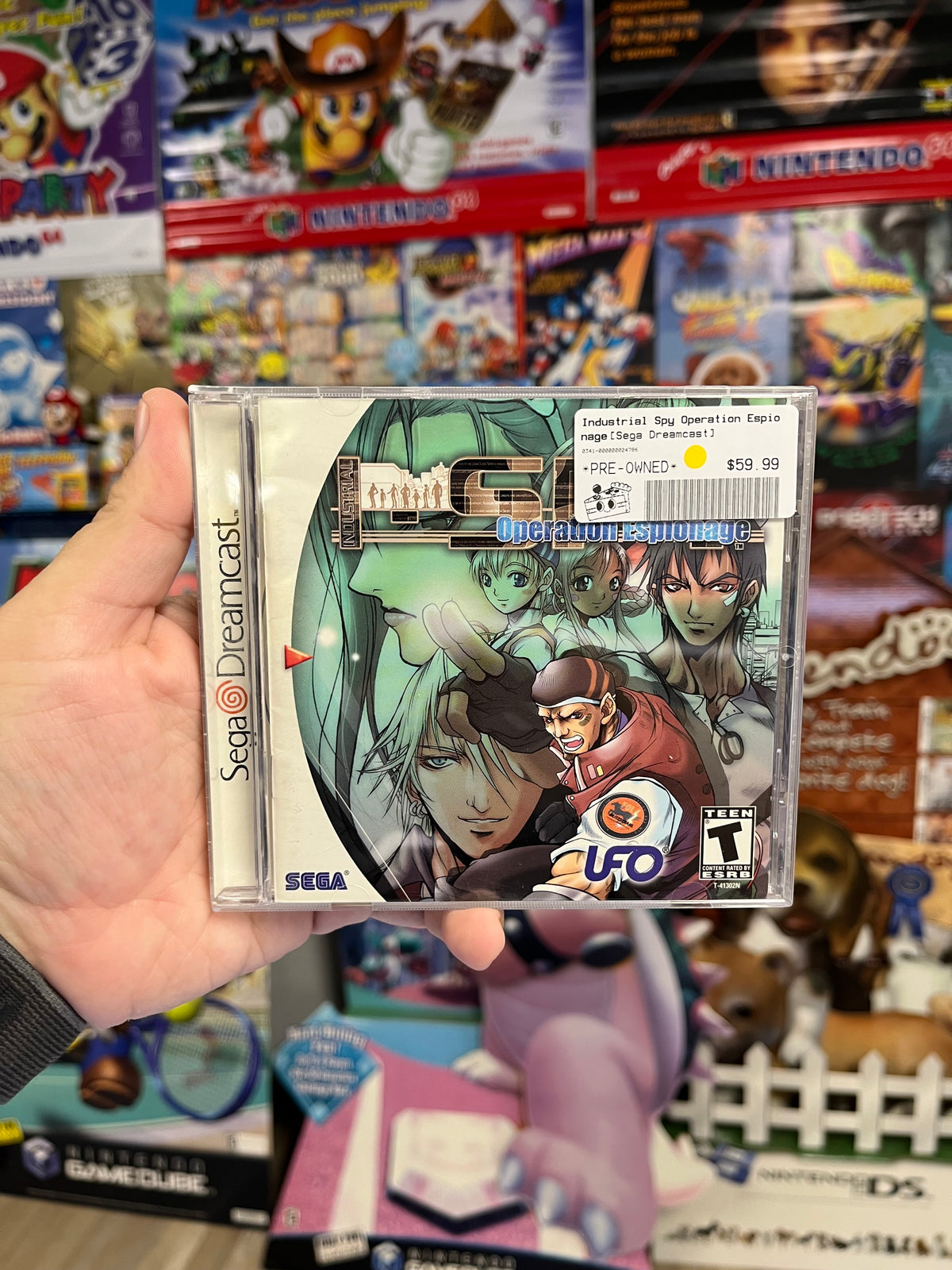 Industrial Spy Operation Espionage - Dreamcast CIB – CakeHoarder Games