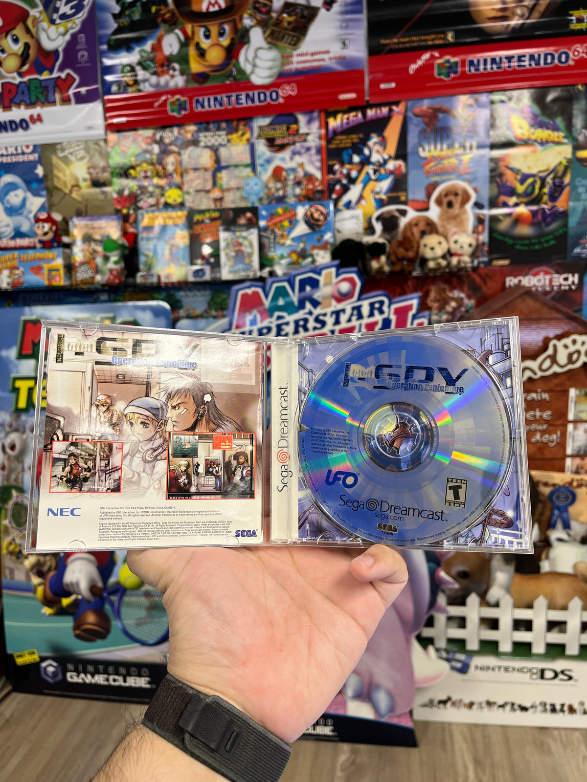 Industrial Spy Operation Espionage - Dreamcast CIB – CakeHoarder Games