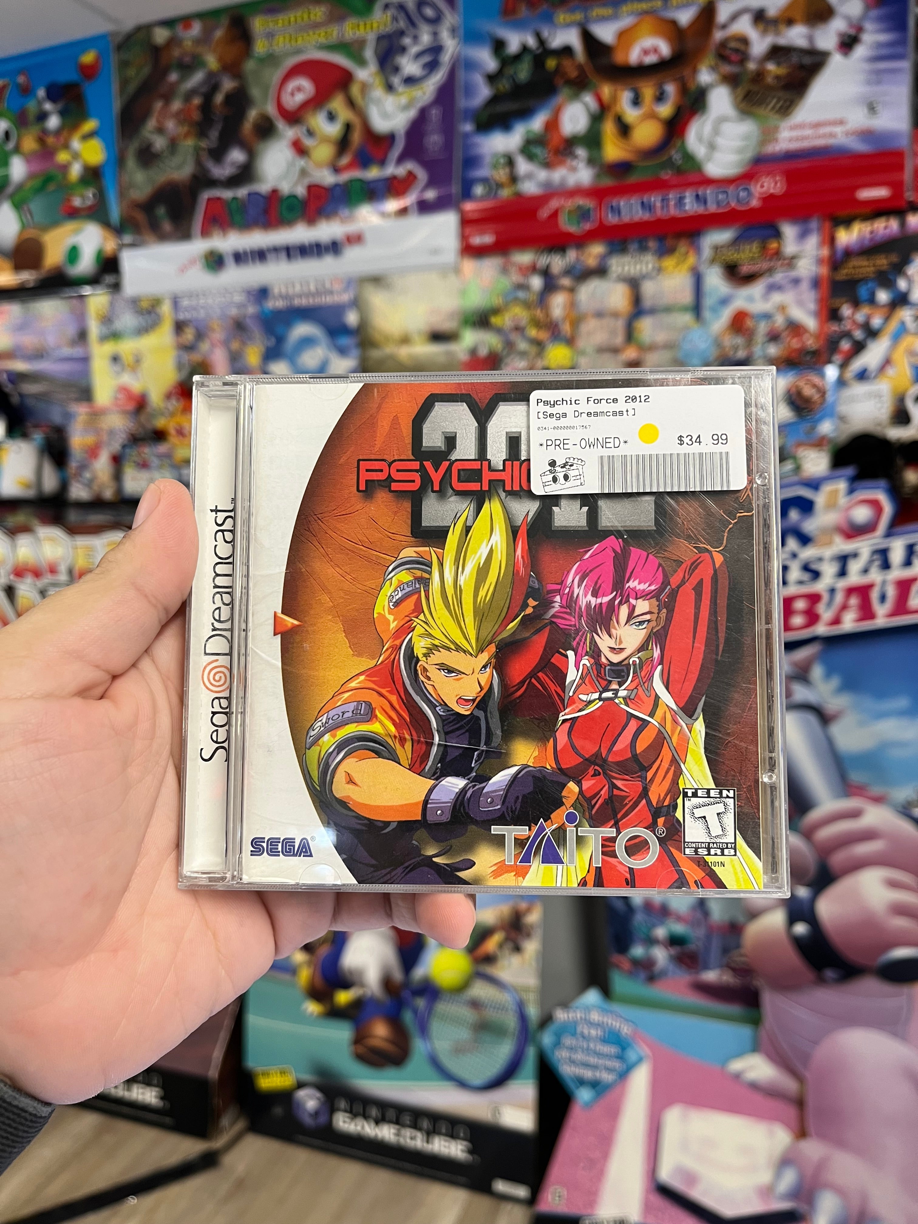 Psychic Force 2012 - Dreamcast CIB – CakeHoarder Games