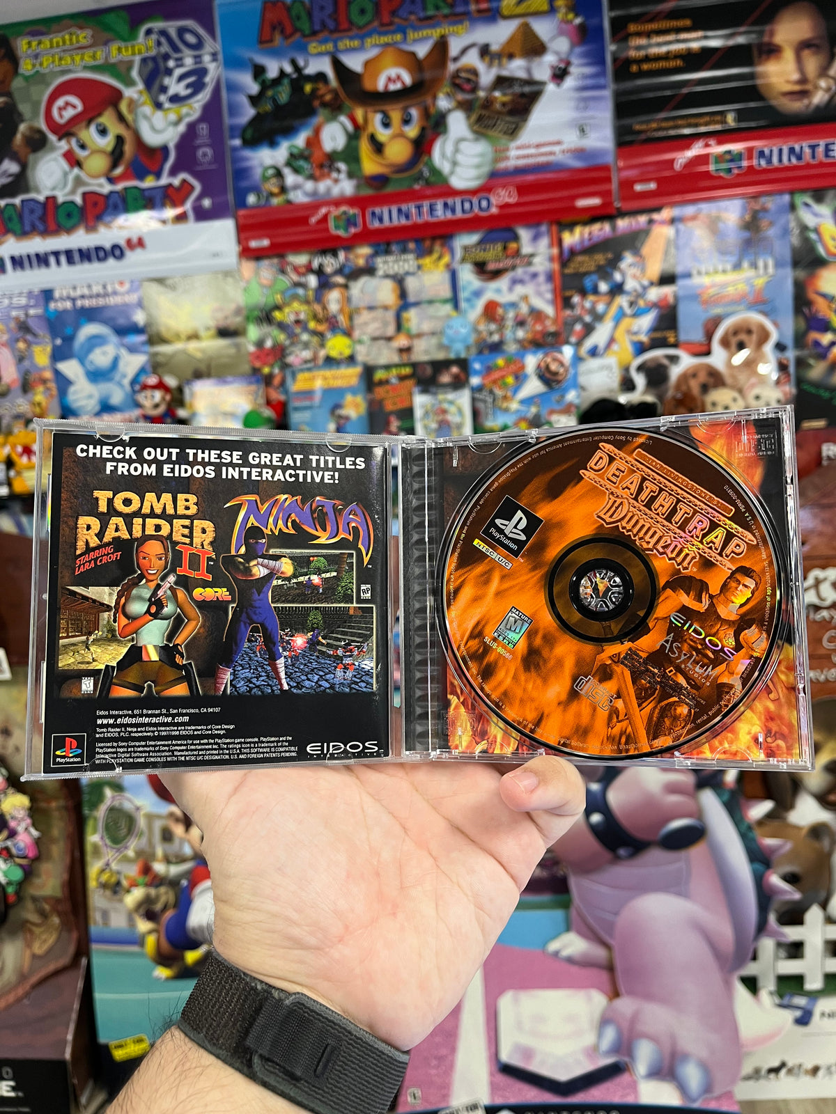 Deathtrap Dungeon - PS1 CIB – CakeHoarder Games