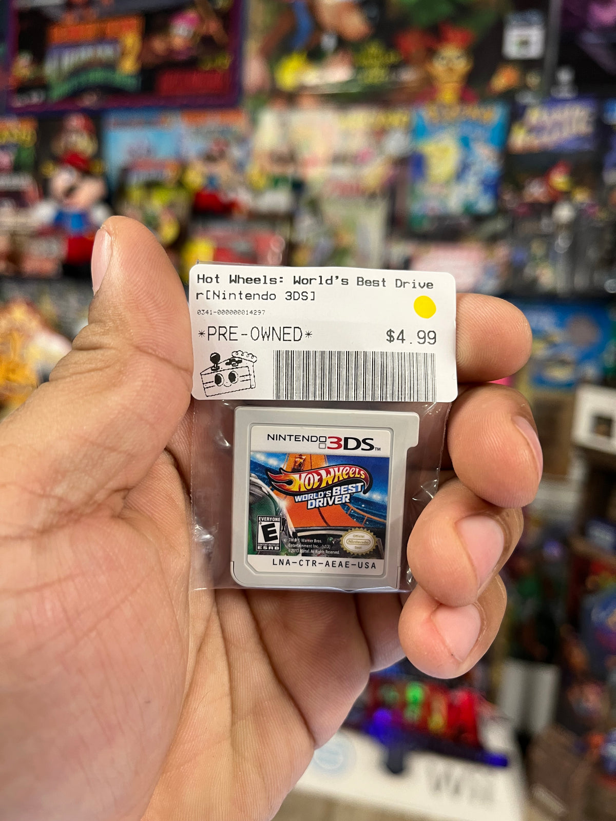 Hot Wheels: World's Best Driver - 3DS Loose