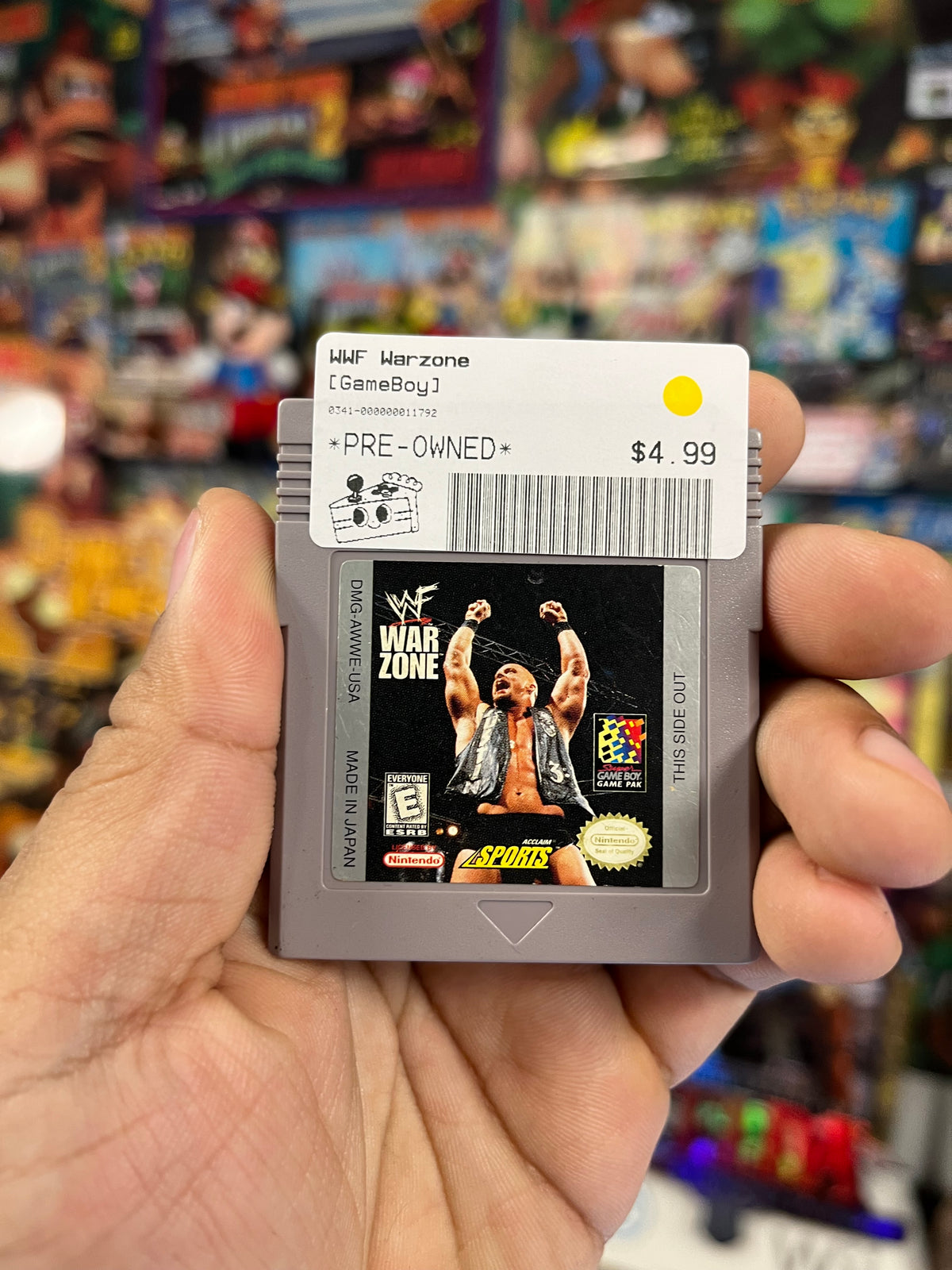 WWF Warzone - GameBoy Loose