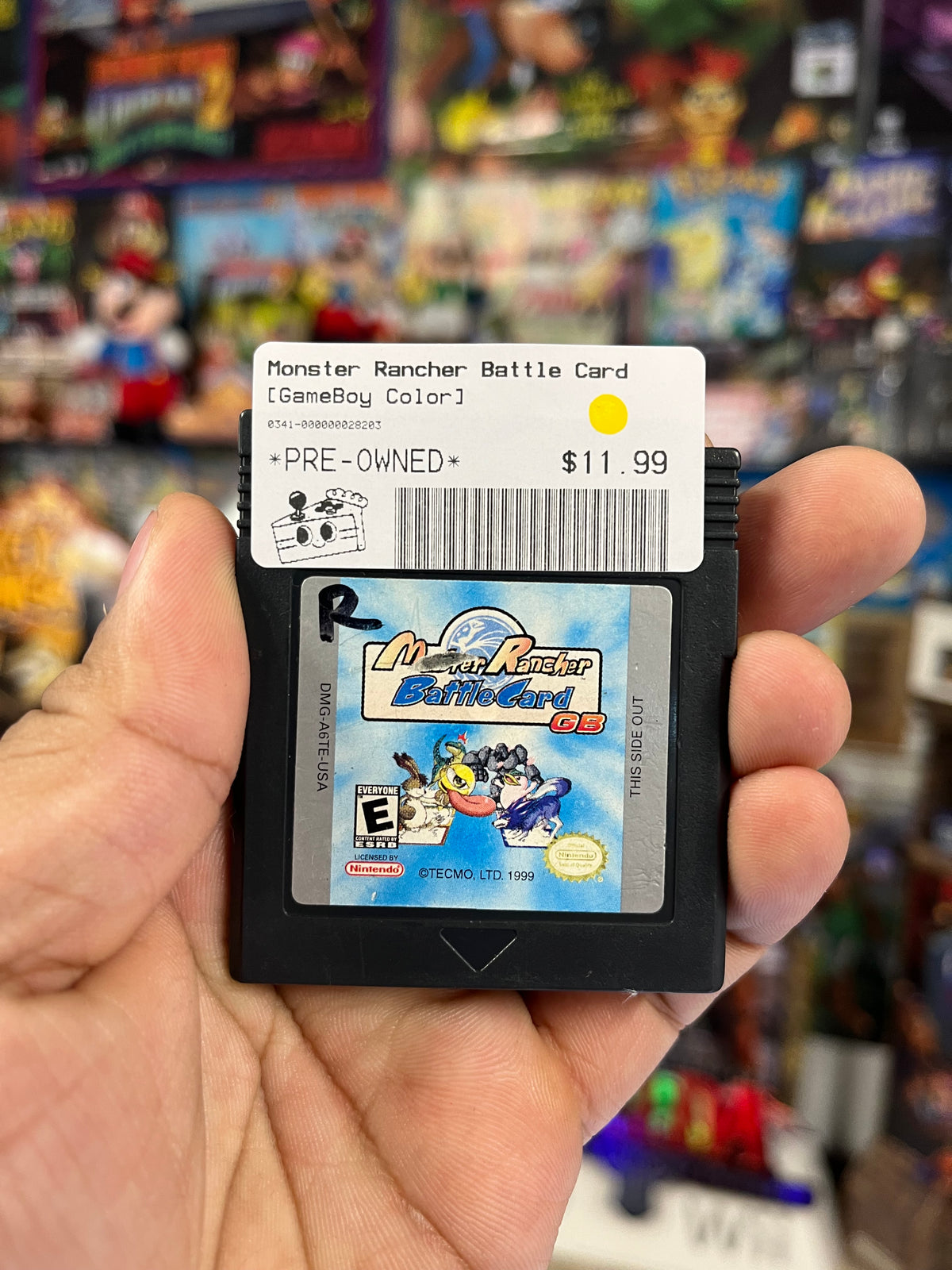 Monster Rancher Battle Card - GBC Loose