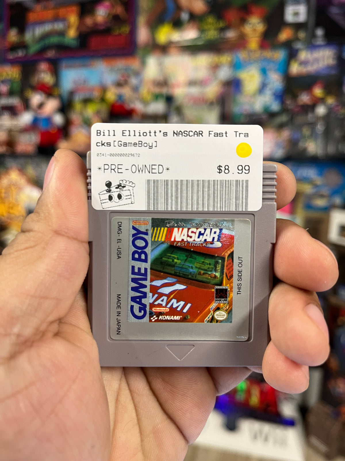 Bill Elliot's NASCAR Fast Tracks - GameBoy Loose