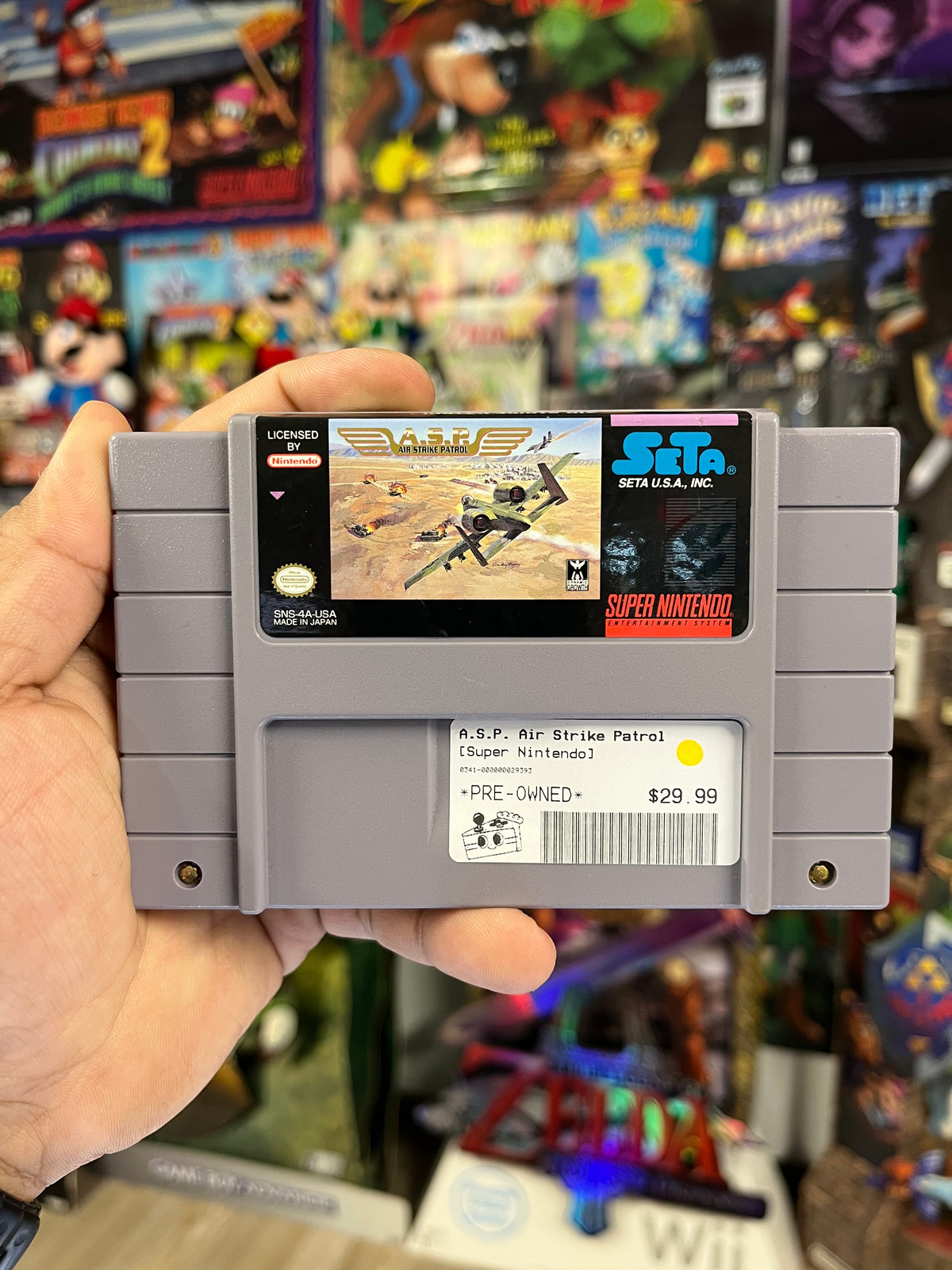 Air Strike Patrol - SNES Loose