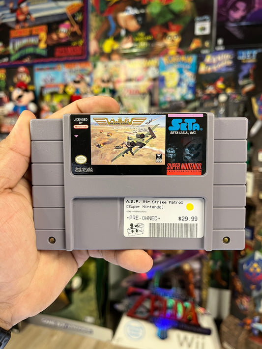 Air Strike Patrol - SNES Loose