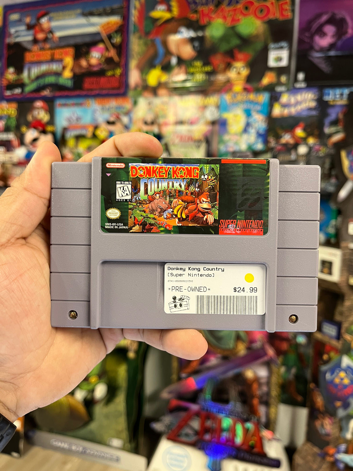 Donkey Kong Country - SNES Loose