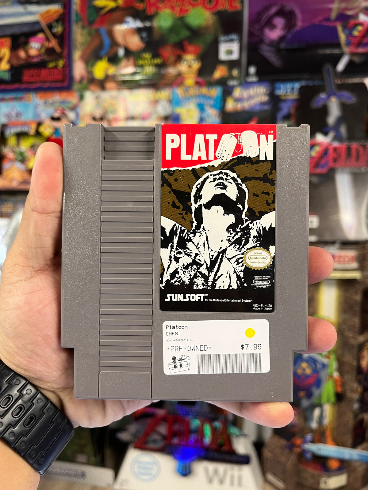 Platoon - NES Loose