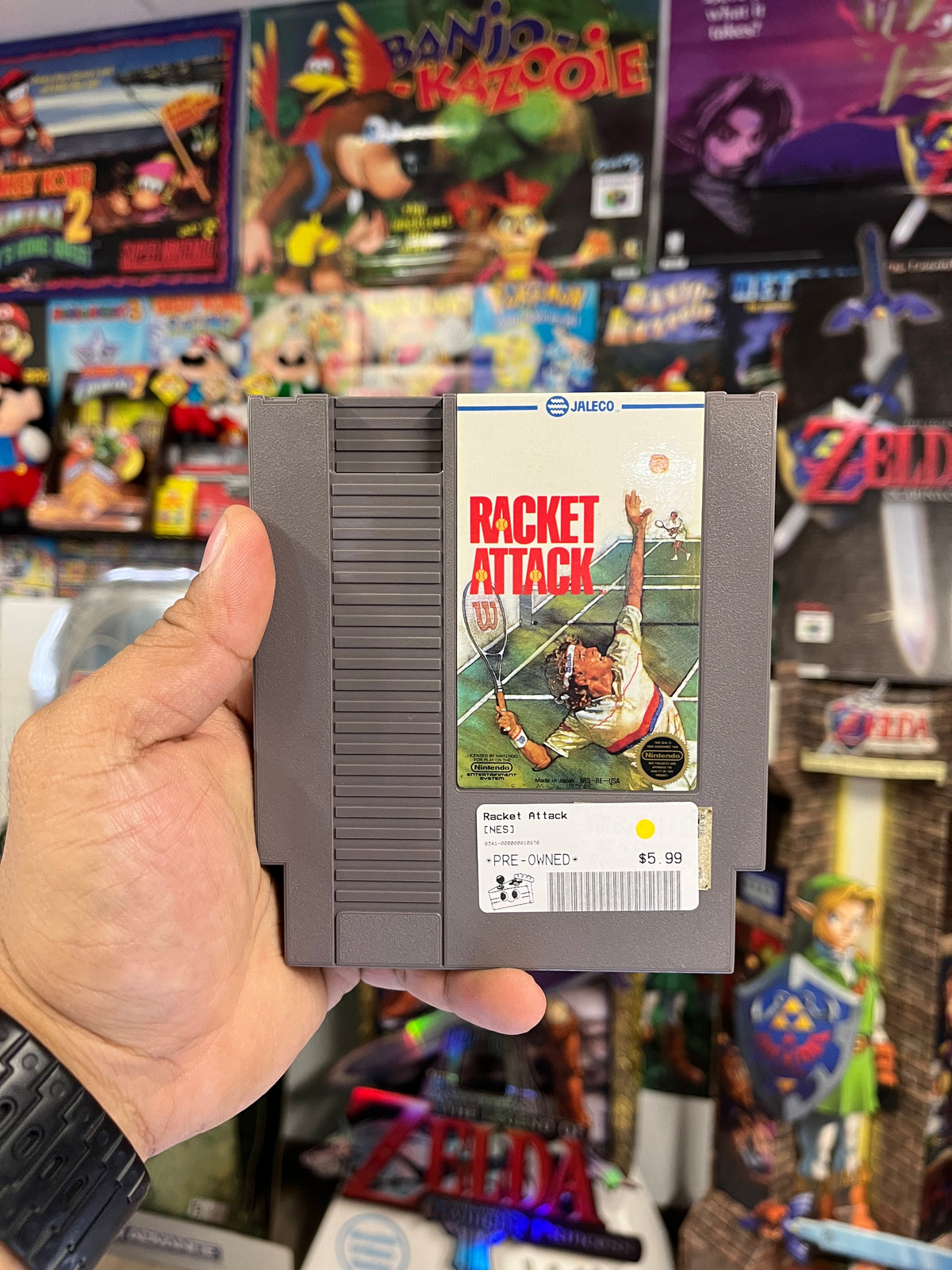 Racket Attack - NES Loose