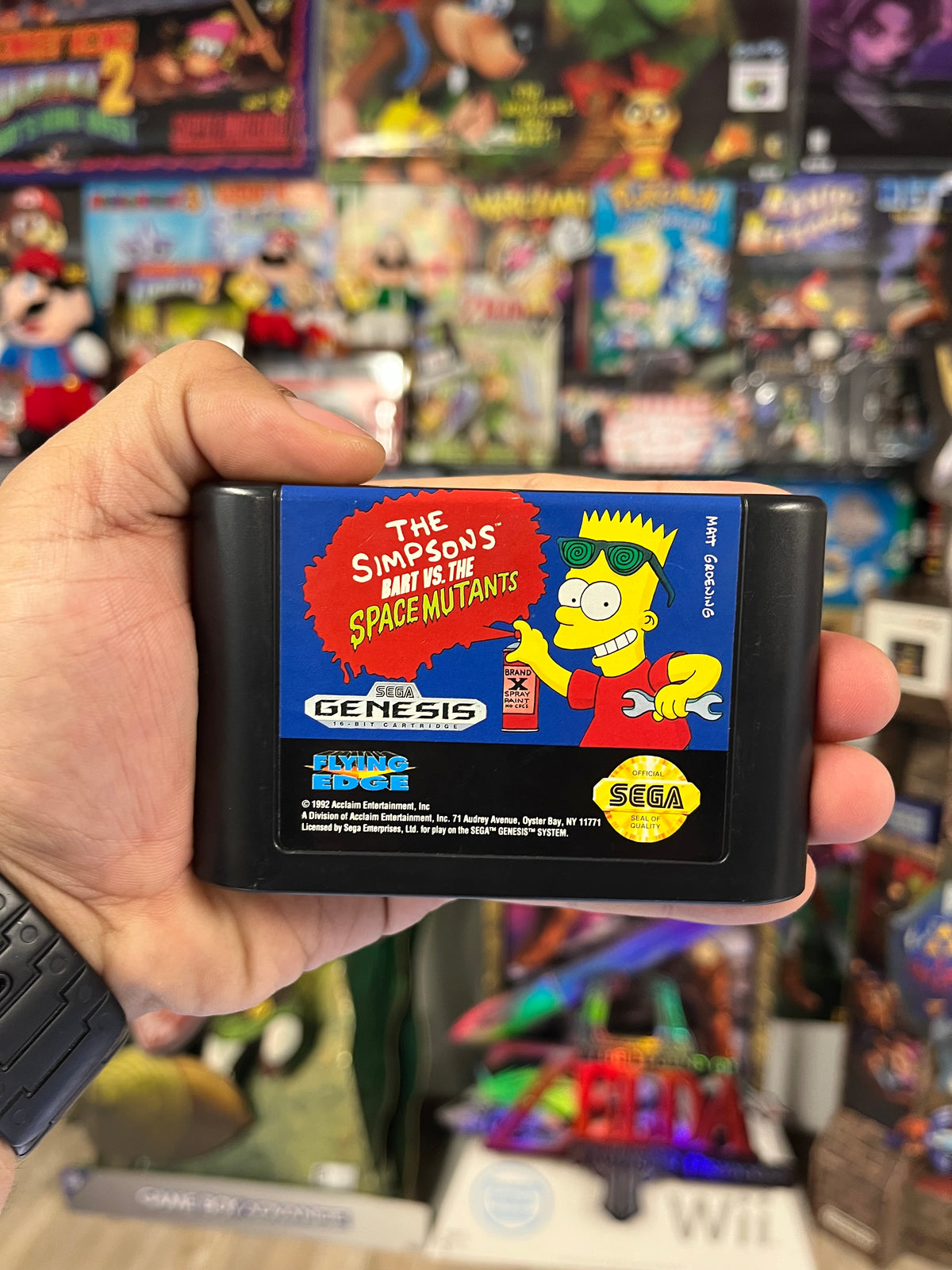 The Simpsons Bart vs. The Space Mutants - Genesis Loose