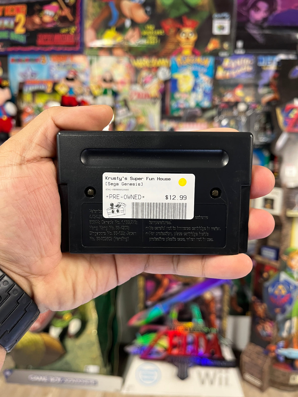 Krusty's Super Fun House - Genesis Loose