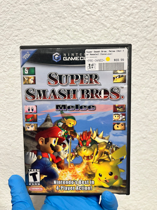 Super Smash Bros. Melee [Not for Resale] - Gamecube CIB