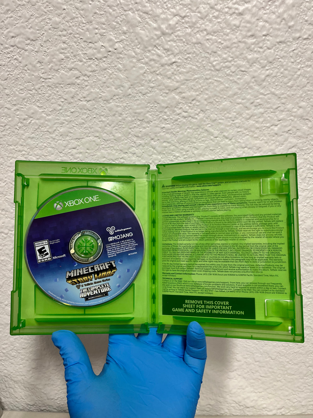 Minecraft: Story Mode Complete Adventure - Xbox One Boxed