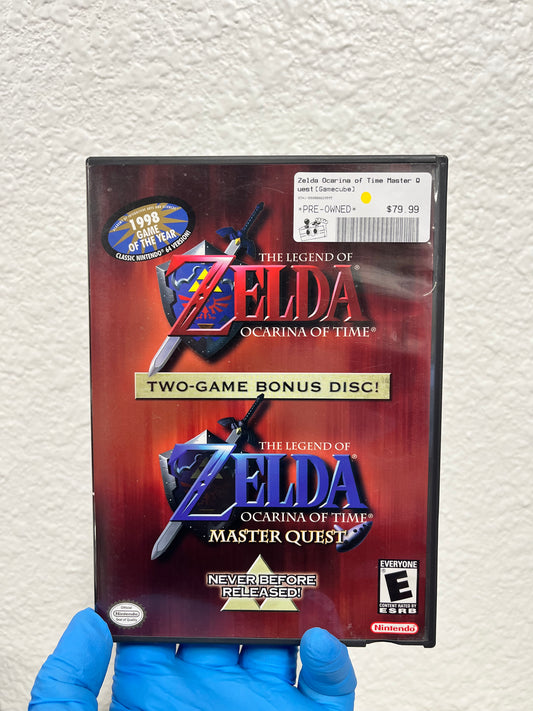 Zelda Ocarina of Time Master Quest - Gamecube CIB